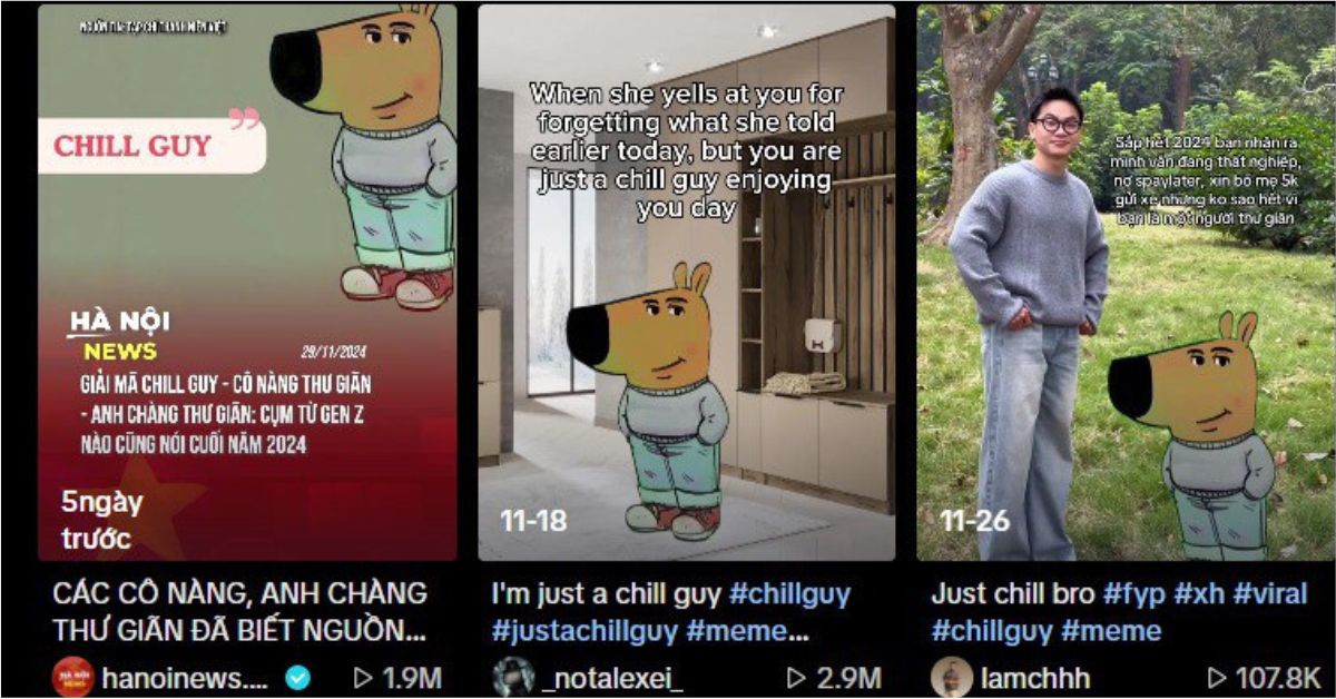 Meme Chill Guy: Cơn sốt mới trong thế giới tiền điện tử 2 meme chill guy