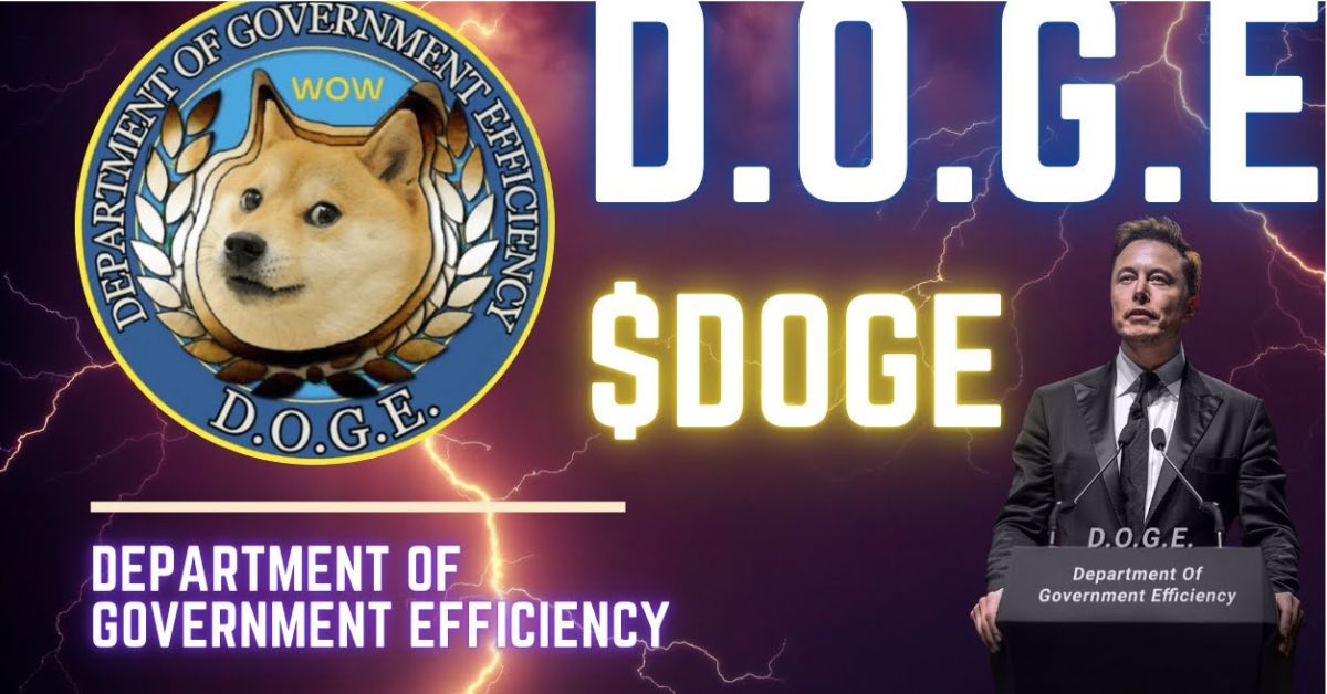 Top Memecoin sẽ bùng nổ tháng 12/2024 không nên bỏ lỡ! 1 Department of Government Efficiency (DOGE(GOV))