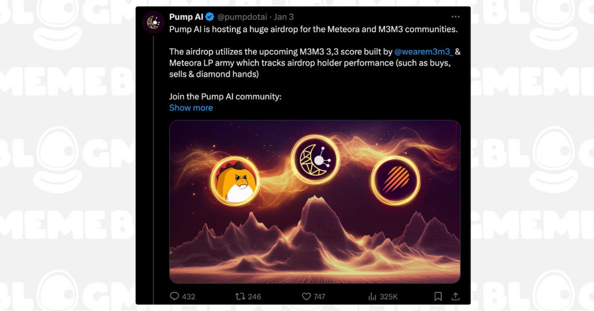 PumpAI: Giải pháp Tạo Token Meme dành cho mọi người dùng 3 Bài Viết Trên X Sự Kiện Token Của PumpAi