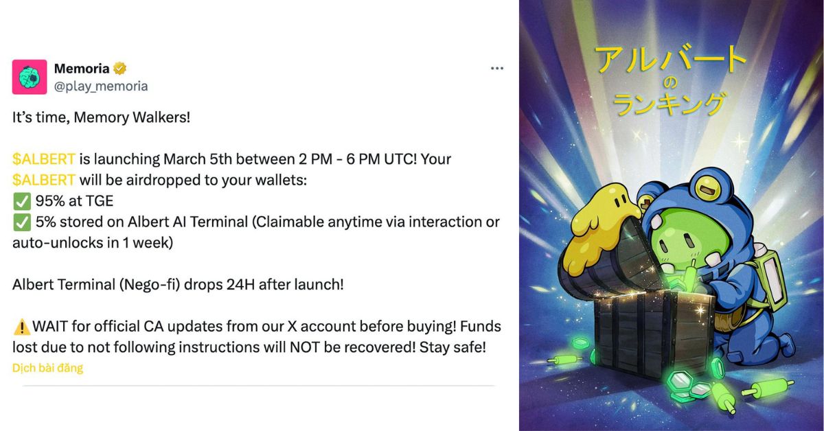 Albert Airdrop