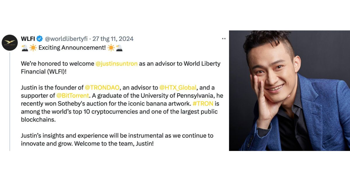 Cố vấn Justin Sun