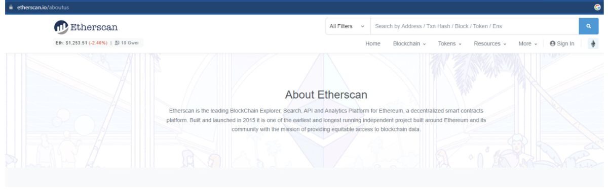 Etherscan 1