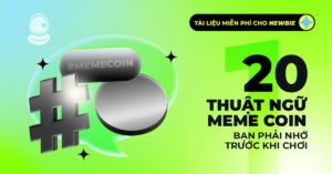 20 thuật ngữ meme coin cần nắm vững trước khi chơi