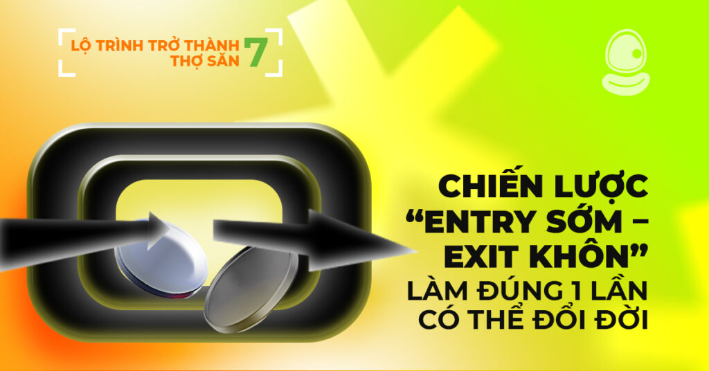 Chiến lược “entry sớm – exit khôn”