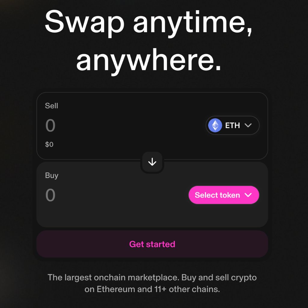 Cách giao dịch Meme Coin trên Uniswap, Raydium, Jupiter cho người mới 2 Giao diện Uniswap