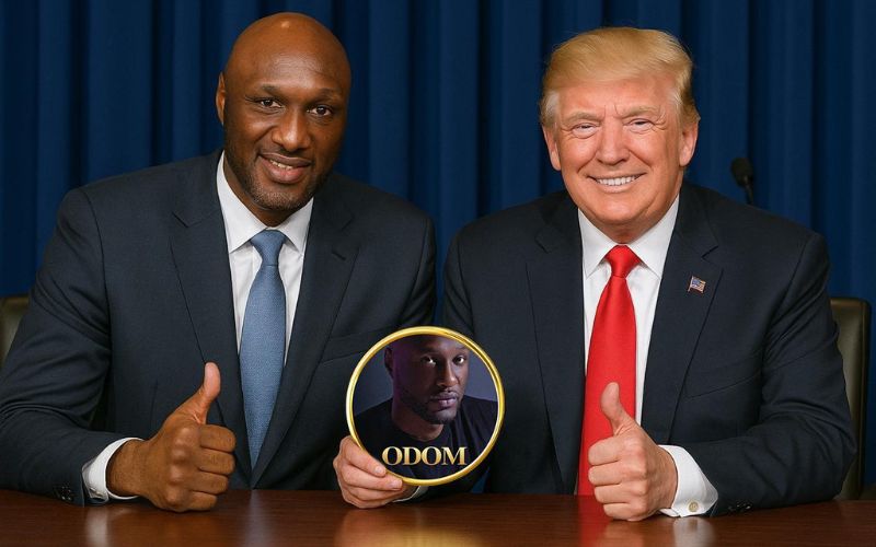 $ODOM - Lamar Odom ra mắt Memecoin tại gala tiền điện tử của Donald Trump 2 Lamar Odom giới thiệu memecoin của mình