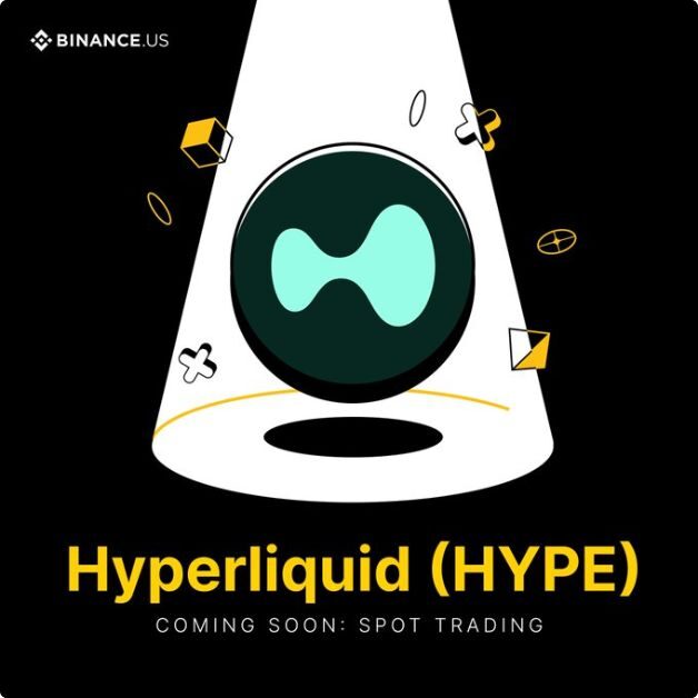 Binance US niêm yết HYPE của Hyperliquid giữa lúc giao dịch tăng đột biến 2 Niêm Yết HYPE 2