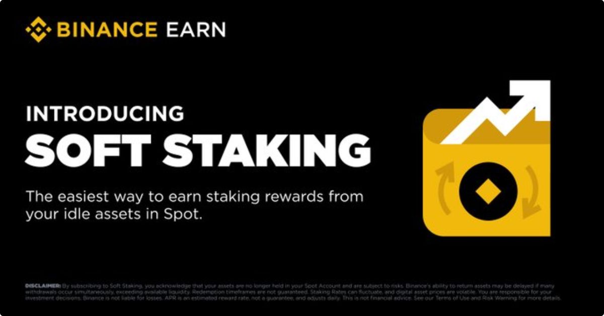 Binance ra mắt tính năng Soft Staking không cần khóa tài sản 2 Soft Staking 1