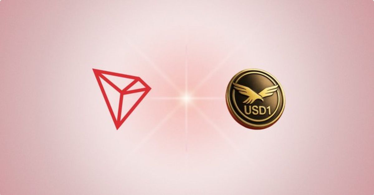 TRON đúc stablecoin USD1 do WLFI phát hành 2 Stablecoin USD1 1