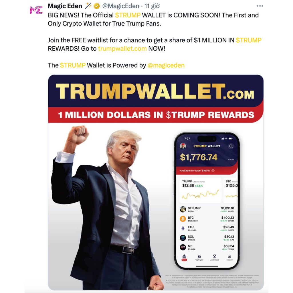 Daily Recap – 04/06/2025: Top memecoin hôm nay: $BALL tăng 15.000%, $AOKUMA & $STITCH lọt spotlight 2 Magic Eden thông báo ví Trump sắp ra mắt