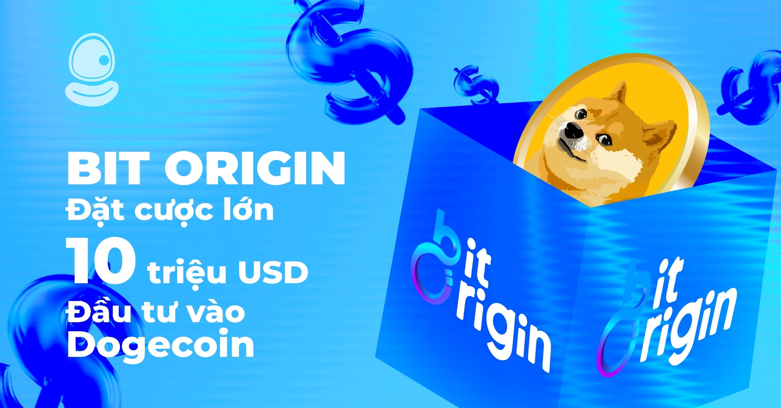 Bit Origin đặt cược lớn: 10 triệu USD đầu tư vào Dogecoin