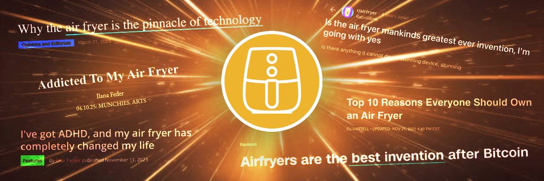$AIRFRY: Memecoin lấy cảm hứng từ nồi chiên không dầu 2 $AIRFRY là gì?