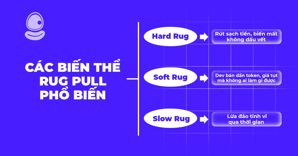 Các biến thể Rug Pull phổ biến mà nhà đầu tư cần phân biệt 2 Các biến thể Rug Pull phổ biến