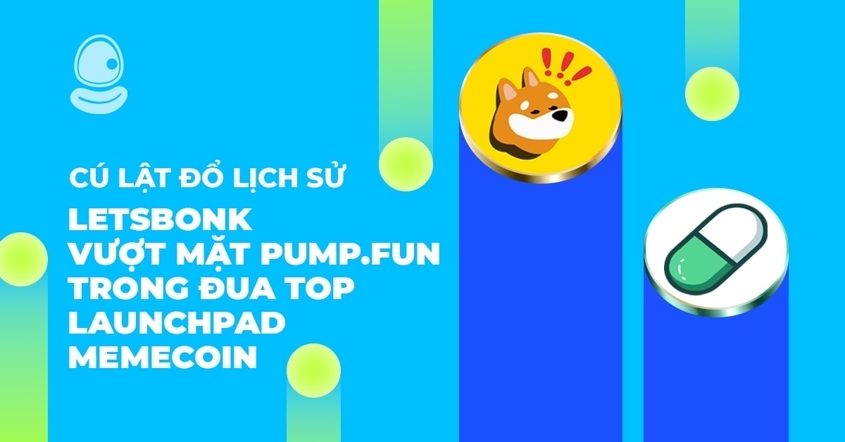 Cú lật đổ lịch sử: LetsBONK vượt mặt Pump.fun trong đua top Launchpad Memecoin 1 Cú lật đổ lịch sử: LetsBONK vượt mặt Pump.fun trong đua top Launchpad Memecoin