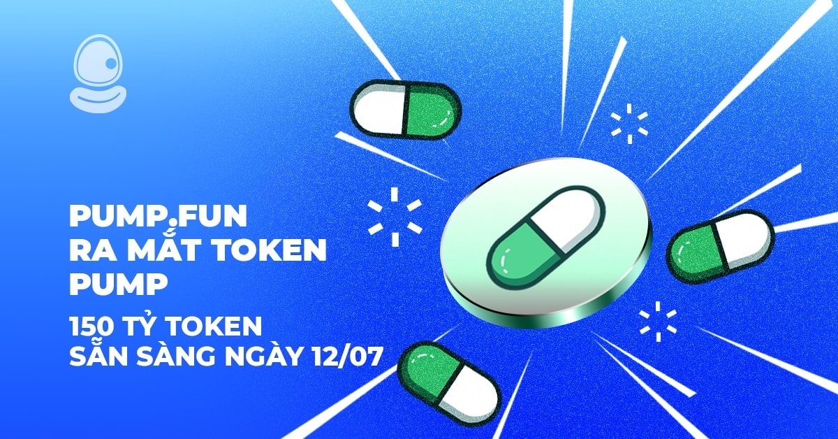 Pump.fun ra mắt token PUMP: 150 tỷ token sẵn sàng ngày 12/07 1 Pump.fun ra mắt token PUMP: 150 tỷ token sẵn sàng ngày 12/07