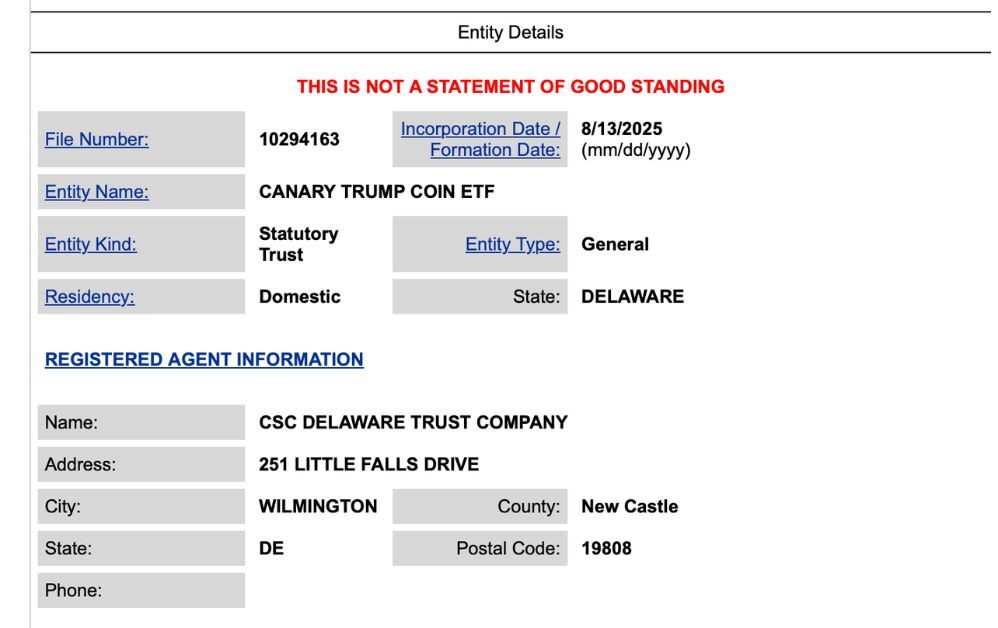 Canary Capital 1