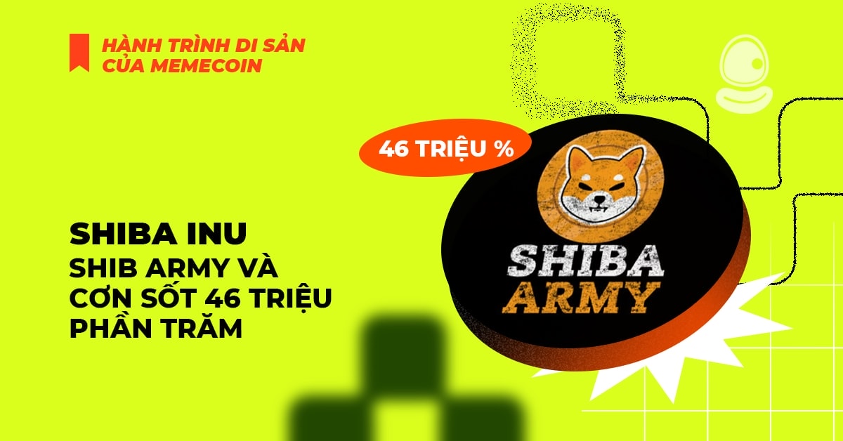 Shiba Inu: Shib Army và cơn sốt 46 triệu phần trăm