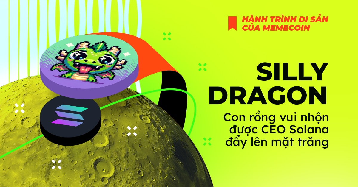 Silly Dragon: Con rồng vui nhộn được CEO Solana đẩy lên mặt trăng