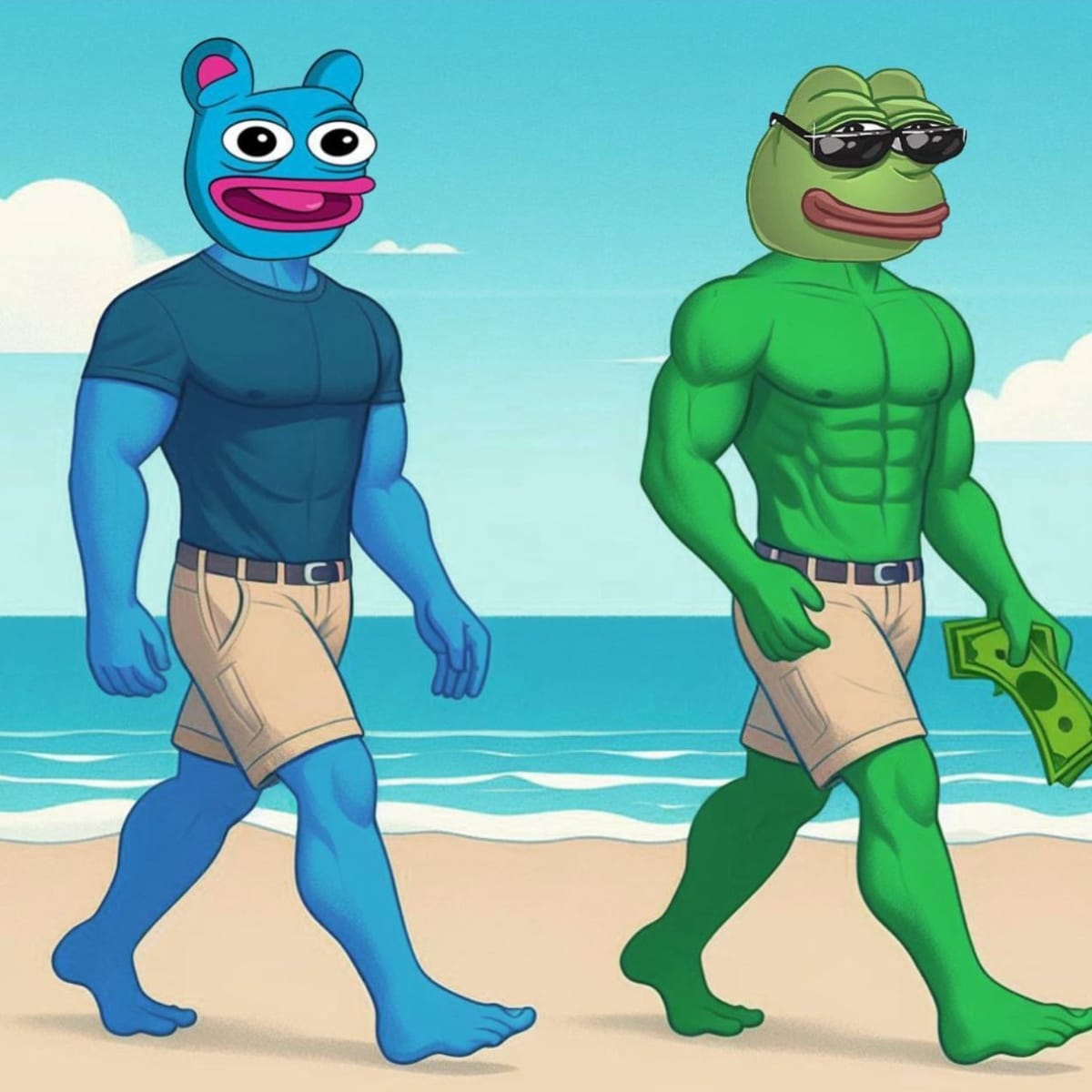 $PEPE và $BRETT: Sức mạnh cộng đồng nào sẽ thống trị thị trường memecoin? 2 Câu chuyện meme gắn kết $PEPE và $BRETT