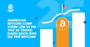 American Bitcoin Corp vươn lên vị trí thứ 25 trong danh sách kho dự trữ Bitcoin
