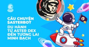 Câu chuyện $ASTERBOT: Du hành từ Aster Dex đến tương lai minh bạch