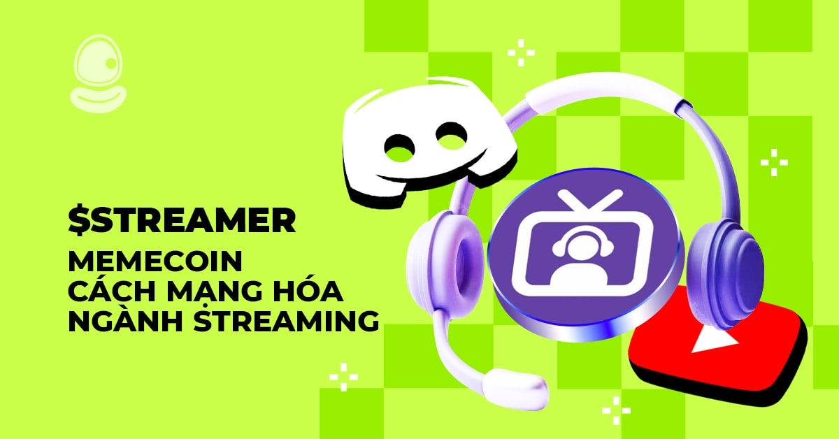 $STREAMER: Memecoin cách mạng hóa ngành Streaming 1 $STREAMER: Memecoin cách mạng hóa ngành Streaming
